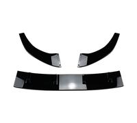 Spoiler Avant Voiture pour VW pour Golf 7.5 2012-2018 pour TDI pour TSI pour TGI Kit Protection Pare-Chocs Avant Standard Spoiler Pare-Choc Avant(Glossy Black)
