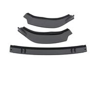 Spoiler Avant Voiture Pour VW Pour Golf 8 MK8 Pro Pour Line 2021 Becquet Pare-chocs Avant Lame Séparation Diffuseur Kit Réglage Carrosserie(A Matte black)
