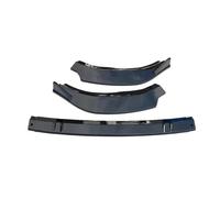 Spoiler Avant Voiture Pour VW Pour Golf 8 MK8 Pro Pour Line 2021 Becquet Pare-chocs Avant Lame Séparation Diffuseur Kit Réglage Carrosserie(B Glossy Black)