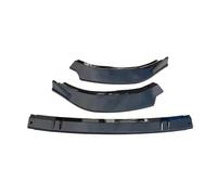 Spoiler Avant Voiture Pour VW Pour Golf 8 MK8 Pro Pour Line 2021 Becquet Pare-chocs Avant Lame Séparation Diffuseur Kit Réglage Carrosserie(A Glossy Black)