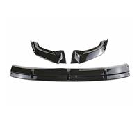 Spoiler Avant Voiture pour VW pour Tiguan 2017-2020 Voiture Avant Pare-Chocs lèvre séparateur diffuseur Corps Kits Spoiler Pare-Chocs Garde Protecteur Brillant Noir Becquet Lèvre Avant(Gloss Black)