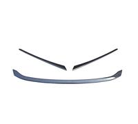 Spoiler Becquets Avant pour Civic 11e génération 2022 Garniture calandre Avant Voiture Accessoires kit carrosserie Bande calandre Pare-Chocs Spoilers Avant Voiture(Look de Carbone)