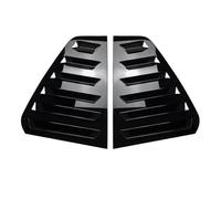 Spoiler Coffre Arrière Lèvre Becquet pour VW pour Golf 6 MK6 2003-2020 Couvercle Volet Fenêtre Persienne Évents Paire Arrière Côté Garniture Spoiler(Noir Brillant)