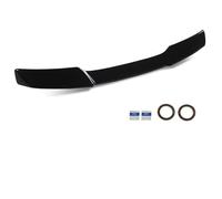 Spoiler Couvercle pour Corvette C6 ZR1 2005 - 2013 Couvercle Coffre Arrière en Plastique ABS Style Étendu, Aileron D'aile Coffre Arrière Voiture en Fiber Carbone Becquet Arrière(Bright Black)