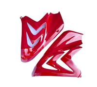 Spoiler De Cadre De Moto Panneau De Couverture Latéral Carénage De Capot Pour CBR650R Pour CBR 650R 2019 - 2023 Aile Spoiler Moto(Red)