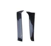 Spoiler De Coffre Arrière pour VW pour Golf 7 Variant Wagen 2014-2017 Ailerons ABS Canards Splitter Aileron Latéral De Lunette Arrière Wing Becquets(Carbon Fiber)