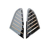 Spoiler de Course A5 4 Portes pour berline 2008-2015 fenêtre latérale de Voiture Air pour évent pour Garnitures décoration d'admission Accessoires(Noir)