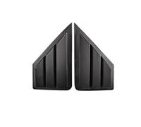 Spoiler de Course de Couverture fenêtre Quart Ventilation latérale pour arrière Voiture pour Toyota pour CHR 2016 2017 2018 2019 2020 2021(Noir)
