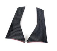 Spoiler de Course pour Subaru XV Voiture Deux côtés aileron de Lunette pour arrière Couverture Triangulaire Garniture ABS Fibre de Carbone 2012-2016