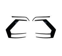 Spoiler de Course pour VW pour Golf 7 MK7 GTI R GTD R400 2012-2015 Pare-Chocs pour arrière Air pour Garniture d'aération + Couvercle de feu antibrouillard Cadre(4pcs)