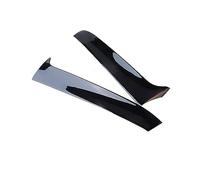 Spoiler de Course pour VW pour Golf 7 R pour Variante pour Wagen 2014 2015 2016 2017 Voiture fenêtre pour arrière becquet latéral diffuseur Queue aileron(Noir)