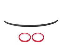 Spoiler de Couvercle de Coffre Arrière,Yctze Spoiler de Couvercle de Coffre Arrière Noir Brillant pour le Remplacement de Style M Performance pour la Série 5 F10 2010-2016 becquet 520d f10 becquet