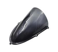 Spoiler de Pare-Brise Pare-Brise Avant en Verre pour Moto Aprilia RS 660 RS660 2020-2025, visière de Flux d'air, Couvercle de Compteur Déflecteur Moto,Pare-Brise(Dark Grey)