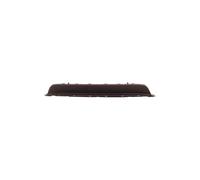 Spoiler de pare-choc arrière central noir BMW X5 2 E70 phase 2 2010-2013 - 51127227766