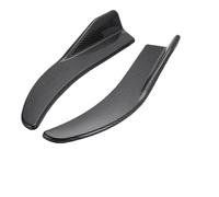 Spoiler De Pare-Chocs Avant Universel en Fibre De Carbone Noire pour Voiture Protection Anti-Collision 1 Paire Avant Séparateur Lèvre(Carbon Fiber Look)