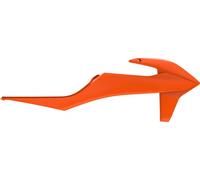 Spoiler de radiateur latéral orange POLISPORT adaptable sur KTM SX/SX-F