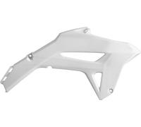 Spoiler de radiateur latéral POLISPORT blanc adaptable sur Honda CRF450R