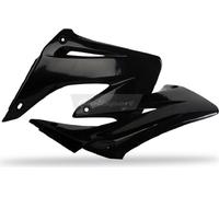 Spoiler de radiateur latéral POLISPORT CR125-250 02-07 noir