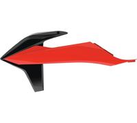 Polisport Off Road Ktm Sx/sx-f/xc/xc-f 19-20 Radiator Shrouds Rouge