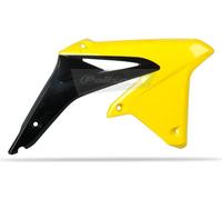 Spoiler de radiateur latéral POLISPORT RMZ450 08-13 noir/jaune