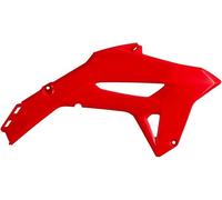 Spoiler de radiateur latéral rouge POLISPORT adaptable sur Honda CRF450R