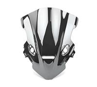 Spoiler D'Extension Pour 675SR Pour 675SR-R Pour 675SRR Moto Rise Pare-brise Déflecteurs De Vent Bouclier Protecteur Pare Brise Déflecteurs Moto(Silver)