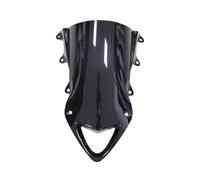 Spoiler D'Extension Pour BMW Pour S1000RR 2009-2014 Moto Double Bulle Pare-brise Avant Pare-brise Bouclier Déflecteur Vent Pare Brise Déflecteurs Moto(Black)