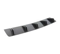 Spoiler Diffuseur Chocs Arrière Aileron Arrière pour BMW pour M3 E46, 5 Ailerons De Requin Incurvés, Séparateur Inférieur, Autocollant Diffuseur Pare-Chocs Arrière 81,5 Cm(Carbon Look)