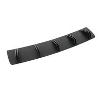 Spoiler Diffuseur Chocs Arrière Aileron Arrière pour BMW pour M3 E46, 5 Ailerons De Requin Incurvés, Séparateur Inférieur, Autocollant Diffuseur Pare-Chocs Arrière 81,5 Cm(Matte Black)