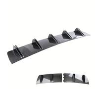Spoiler Diffuseur Chocs Arrière Aileron Arrière pour Seat pour Leon pour Cupra 5F Arrière Requin Châssis Aileron Courbe Pare-Chocs Lèvre Diffuseur Double Couche 10 Ailerons Arrière(Carbon)