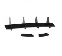 Spoiler Diffuseur Chocs Arrière Aileron Arrière pour VW pour Golf 7 pour MK7 GTI 2013-2016 4 Ailerons, Diffuseur Pare-Chocs Arrière, Séparateurs Latéraux Arrière, Lèvre Spoiler