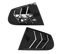 Spoiler latéral Arrière Quart De Fenêtre Latérale Persienne Scoop Couverture Évent Carbone Surface Spoiler Accessoires pour VW pour Scirocco 2009-2018 (Couleur : BlackOne)