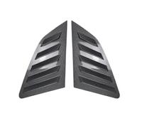 Spoiler Latéral Cache-persienne De Lunette Arrière Triangulaire pour Voiture Kit Carrosserie Accessoires Compatible avec A3 S3 8V Hatchback 2014-2020(Carbon Fibre)