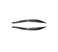Spoiler Latéral Cache Phares Avant Paupières De Phares Accessoires Auto Compatible avec Série 5 F10 F11 2015 2016 2017(Carbon Fibre)