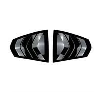 Spoiler Latéral Compatible avec Les Modèles 320i 325i 330i G20 2019-2025 Cache Spoiler Latéral Séparateur Persienne Pare Soleil Triangulaire Arrière(Gloss Black)