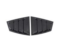 Spoiler latéral de Couverture de fenêtre de Quart de Ventilation pour arrière pour Subaru pour WRX pour STi 2015 2016 2017 2018 2019 2020 2021(Carbon Texture)