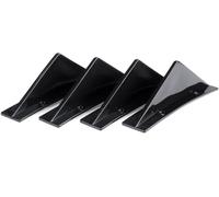 Spoiler Latéral De Voiture Becquet de Coffre pour A3 A4 A6 A7 A8 TT(Glossy Black)