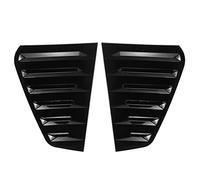 Spoiler latéral de Voiture Côté de volet persienne fenêtre pour arrière Voiture pour Garniture Couvercle Ventilation 2X pour VW pour Les modèles pour Golf(Glossy Black)