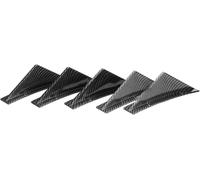 Spoiler Latéral De Voiture Lot de 5 ailerons de Voiture pour A4 B8 8K, aileron de Coffre(Carbon)