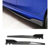 Spoiler Latéral de Voiture pour Renault Megane II Classic (Phase II, 2006) 2006 2007 2008, Séparateurs de Bas de Caisse Accessoire Voiture,Black