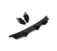 Spoiler latéral Diffuseur de Pare-Chocs pour arrière séparateur de Spoiler pour kit carrosserie Noir Brillant Protection de Style de Voiture pour Golf(for MK6 GTI)