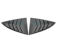 Spoiler Latéral Fenêtre Pour Tesla Pour Modèle 3 2017 - 2023 Accessoire Couvercle Volet Fenêtre Arrière Voiture Garniture Ventilation Latérale Triangulaire(Carbon Look)