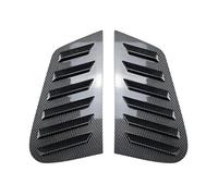 Spoiler Latéral Fenêtre Pour VW Pour Golf 4 Pour MK4 1996-2023 Paire Garniture Fenêtre Latérale Arrière Becquet Fenêtre Persienne Aérations Couvercle Obturateur Becquets Arrière(Carbon fiber look)