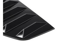 Spoiler Latéral Fenêtre Pour VW Pour Golf 7 Golf Pour 7.5 Pour MK7 Pour MK7.5 2pièces Garniture Couvercle Volet Fenêtre Arrière Voiture Garniture Fenêtre Persienne Becquets Arrière(Glossy Black)