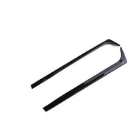 Spoiler Latéral Fenêtre Pour VW Pour Polo Mk5 6R 6C 2009-2017 Fenêtre Arrière Côté Spoiler Ailerons Moulage Garniture Bande Voiture Fenêtre Arrière Séparateur Becquets Arrière(Glossy Black)