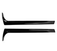 Spoiler Latéral Fenêtre Pour VW Pour Polo MK6 2018 + Style Voiture 2 Pièces Becquet Latéral Fenêtre Arrière Séparateur Canards Brillants Pièces Automobiles Becquets Arrière