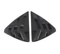 Spoiler latéral Lot de 2 couvercles de Pare-Soleil triangulaires pour Lunette pour arrière de Voiture en ABS Noir pour Mazda CX-5 CX5 KF 2017 2018 2019 2020