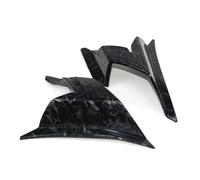 Spoiler Latéral Pour ADV160 2022 2023 1 Paire D'ailerons Latéraux Moto Ailerons De Moto Fixes Accessoires Décoratifs Universels De Mise Niveau(Black3)