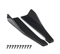 Spoiler Latéral Voiture 1 Paire De Protection Garniture Lèvre Parechocs Arrière Voiture Couverture Jupe Latérale Protections d'angle avec Vis Universelles(48cm Carbon)
