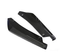 Spoiler Latéral Voiture Bande Parechoc Universelle Avant Et Arrière Voiture 1 Paire Séparateur Diffuseur Lèvre Protection Contre Les Rayures 44.5cm(Carbon Color)